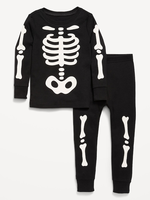 Printed Unisex Snug-Fit Pajama Set for Toddler & Baby