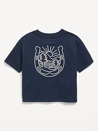 Image number 3 showing, Oversized Short-Sleeve Boxy Graphic T-Shirt for Toddler Boys