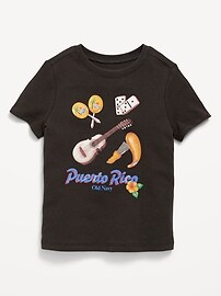 Image number 1 showing, Short-Sleeve Unisex Logo-Graphic T-Shirt for Toddler