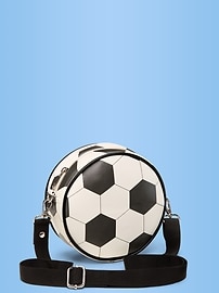 Image number 1 showing, Soccer Ball Crossbody for Girls