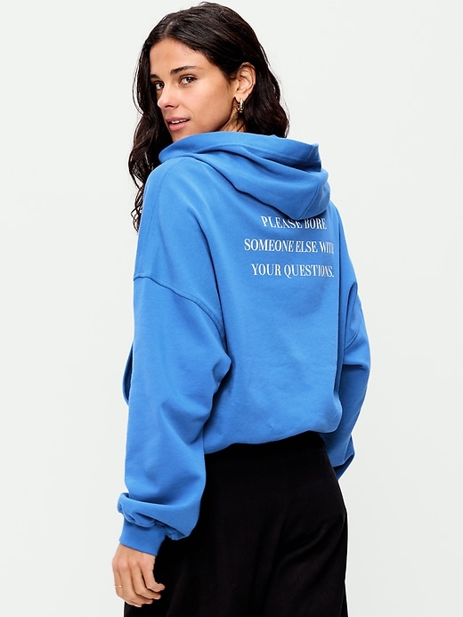 Image number 1 showing, Old Navy x The Devil Wears Prada SoComfy Oversized Pullover Hoodie