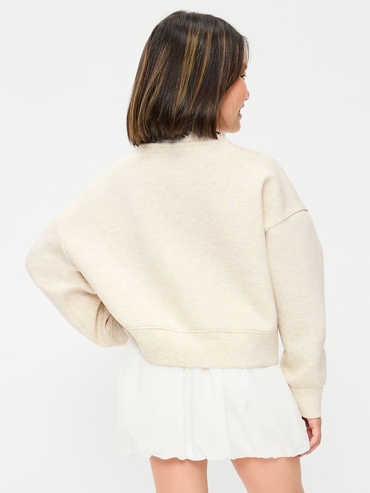 Image number 2 showing, Bounce Fleece V-Neck Sweatshirt for Girls