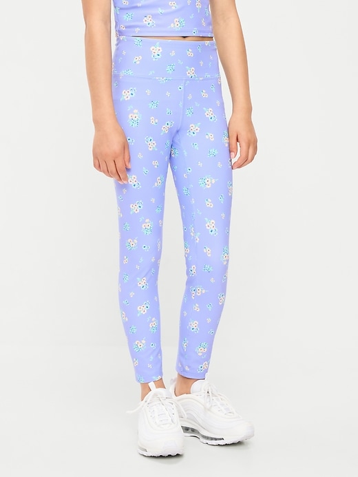 High-Waisted PowerSoft 7/8 Leggings for Girls from Old Navy - $14.99