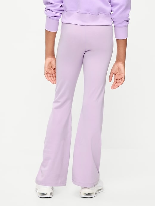 Image number 2 showing, High-Waisted StudioSmooth Flared Leggings for Girls