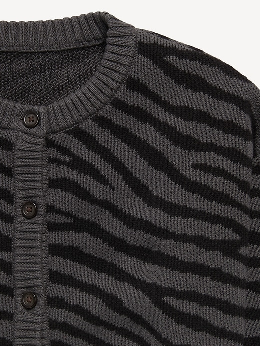 Image number 4 showing, Cozy Button-Front Cardigan Sweater for Girls
