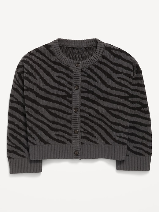 Image number 2 showing, Cozy Button-Front Cardigan Sweater for Girls