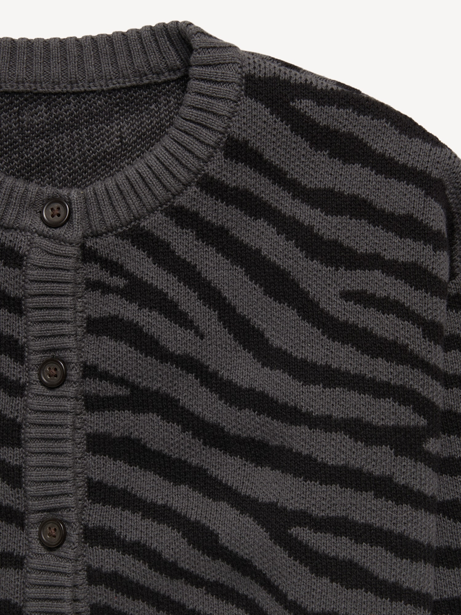 Cozy Button-Front Cardigan Sweater for Girls