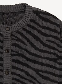 Image number 4 showing, Cozy Button-Front Cardigan Sweater for Girls