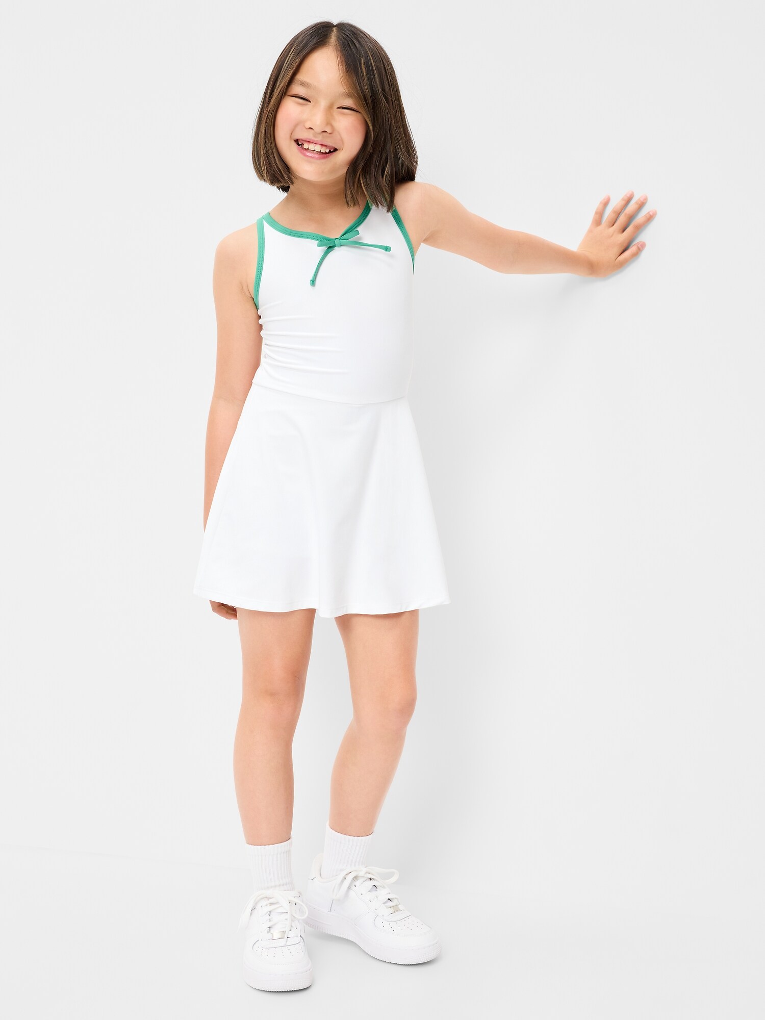 Платье Old Navy PowerSoft Cami Athletic Dress для девочек, цвет: Calla Lilies — фото 3