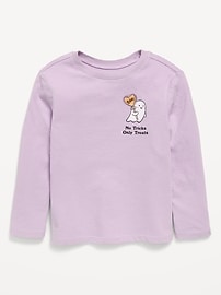 Image number 1 showing, Long-Sleeve Unisex Graphic T-Shirt for Toddler