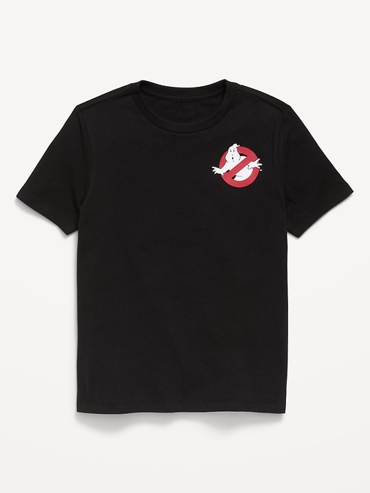 Image number 1 showing, Ghostbusters™ Gender-Neutral Graphic T-Shirt for Kids