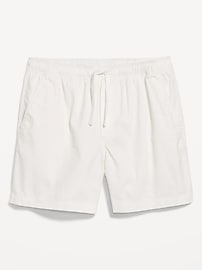 Image number 1 showing, Twill Jogger Shorts -- 5-inch inseam