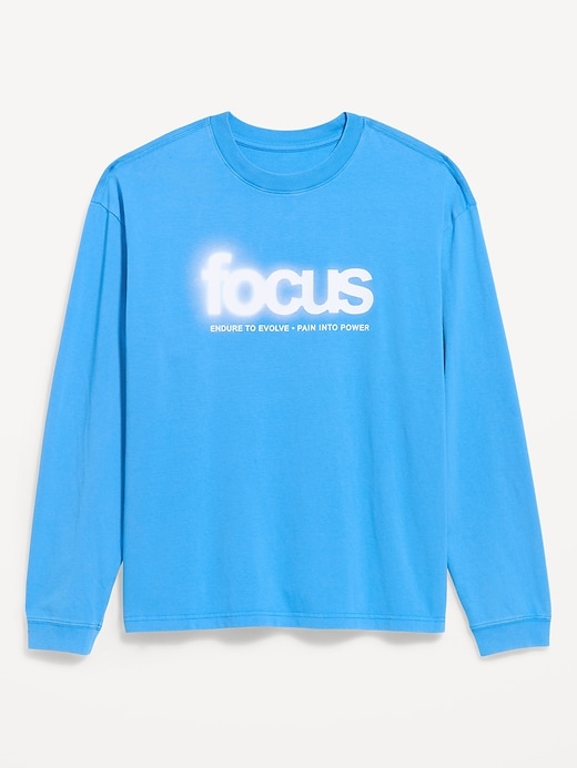 Image number 1 showing, Loose Heavyweight Graphic T-Shirt