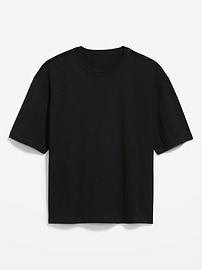 Image number 2 showing, Garment-Dyed Heavyweight Cropped T-Shirt