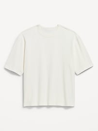 Image number 1 showing, Garment-Dyed Heavyweight Cropped T-Shirt