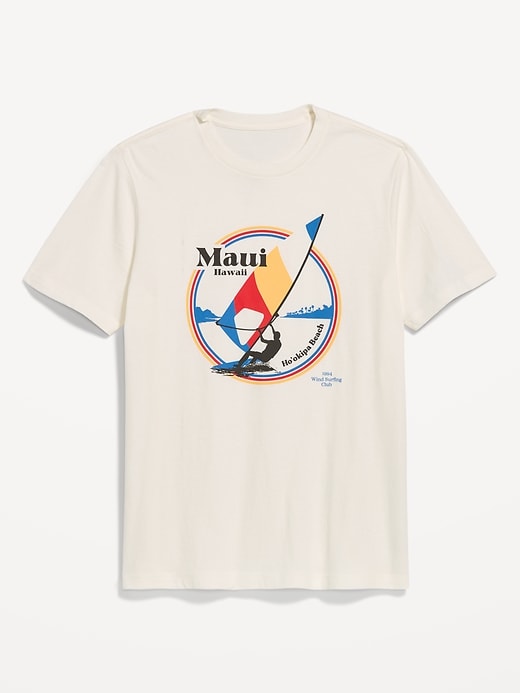 Image number 2 showing, Soft-Washed Crew-Neck Graphic T-Shirt