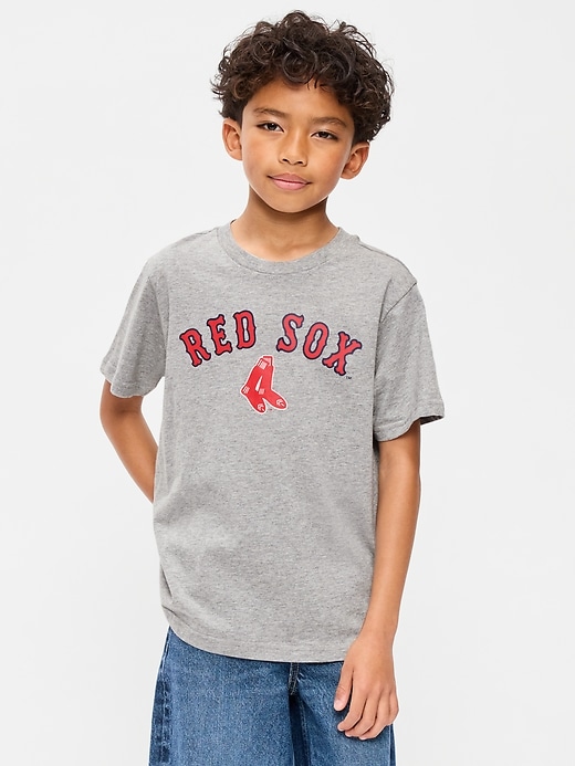 Image number 1 showing, Boston Red Sox Gender-Neutral T-Shirt for Kids