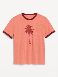 Image number 1 showing, Graphic Ringer T-Shirt