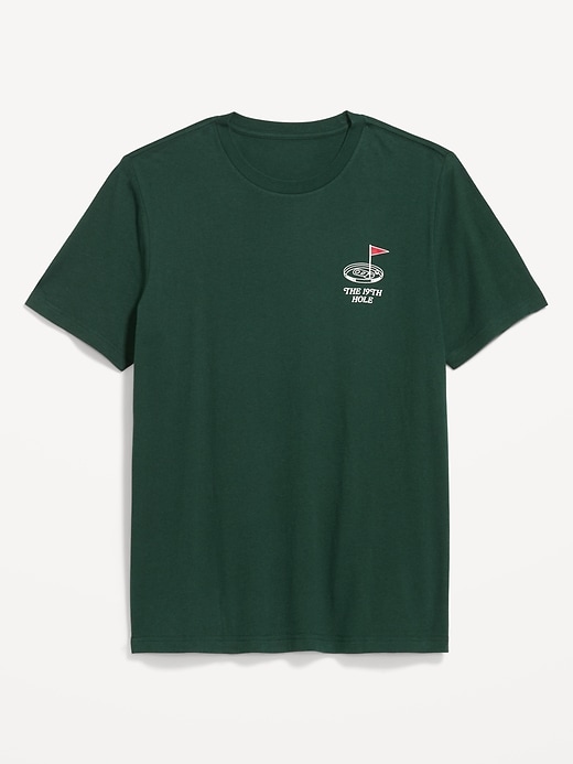 Image number 2 showing, Soft-Washed Crew-Neck Graphic T-Shirt