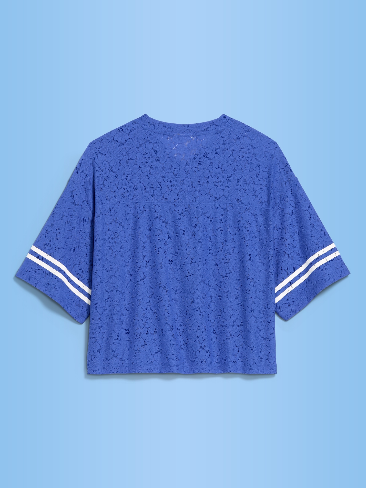 FIFA World Cup 26™ France Boxy Lace V-Neck T-Shirt for Women