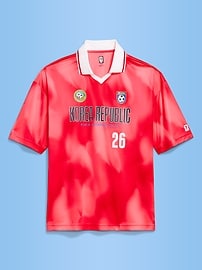 Image number 1 showing, FIFA World Cup 26™ Korea Republic Lifestyle Collared Jersey T-Shirt for Men