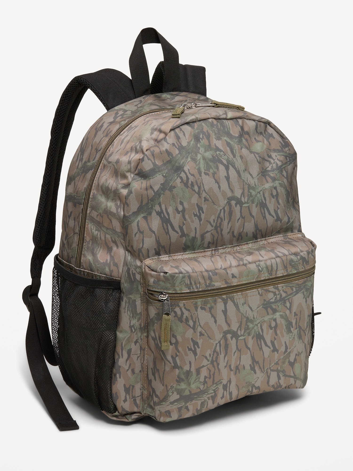 Camo Canvas Backpack for Boys