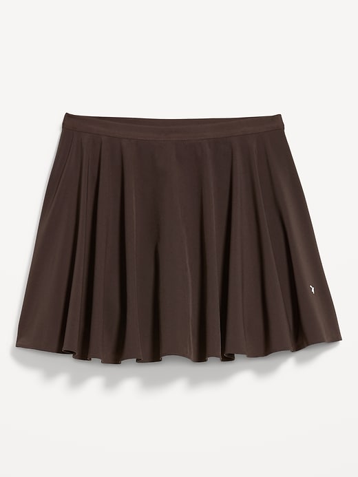 Image number 7 showing, Extra High-Waisted Stretch Woven Swing Skort