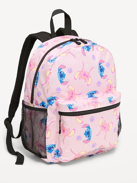 Disney© Stitch and Angel Canvas Backpack for Girls