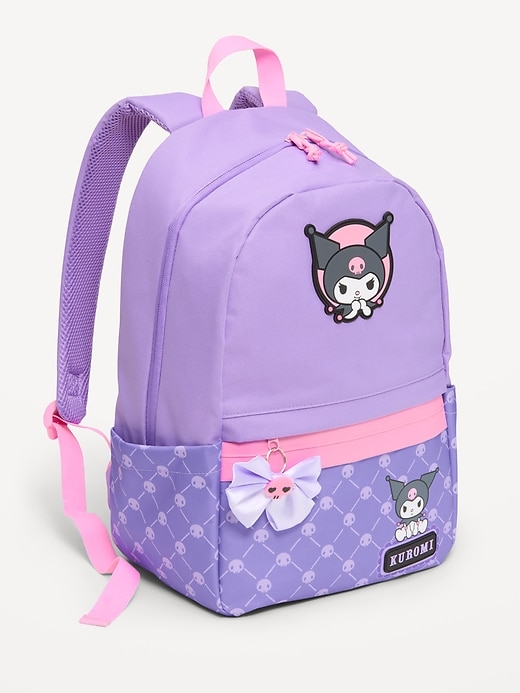 Image number 1 showing, Kuromi™ Canvas Backpack for Girls