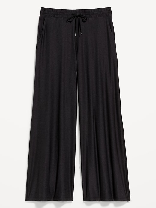Image number 2 showing, High-Waisted CloudMotion Wide-Leg Pants
