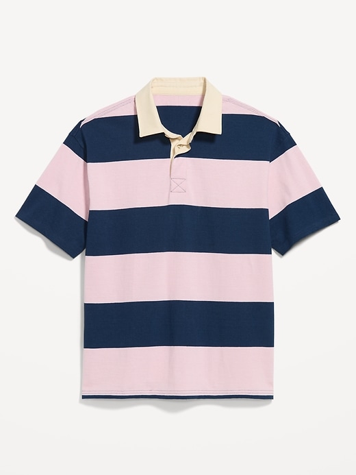 Image number 4 showing, Striped Rugby Polo