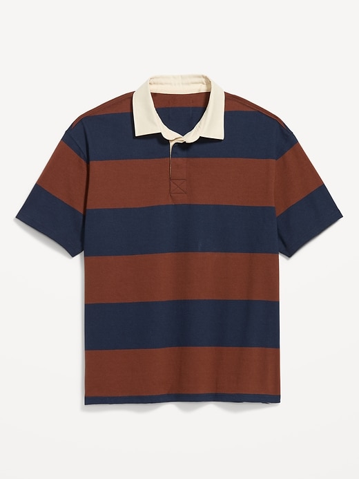 Image number 4 showing, Striped Rugby Polo