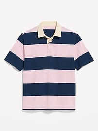 Image number 4 showing, Striped Rugby Polo