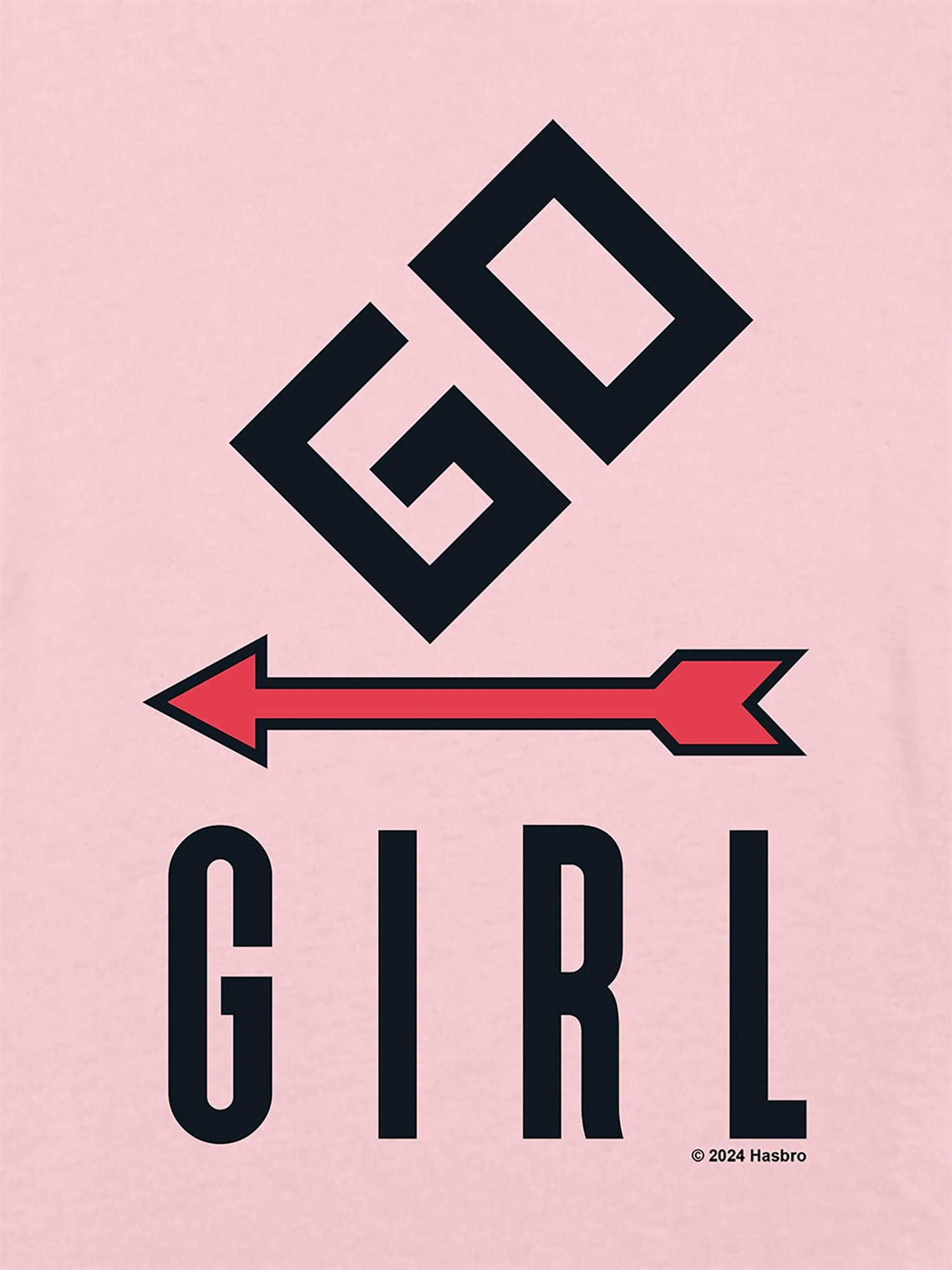 Monopoly Go Girl Graphic T-Shirt for Girls
