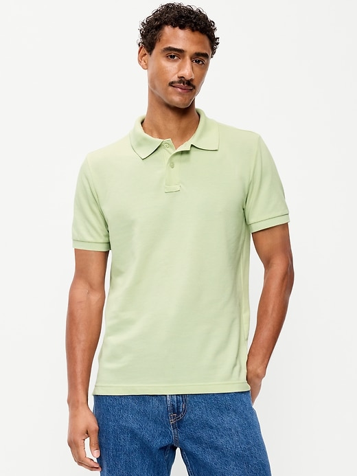 Image number 1 showing, Classic Fit Pique Polo