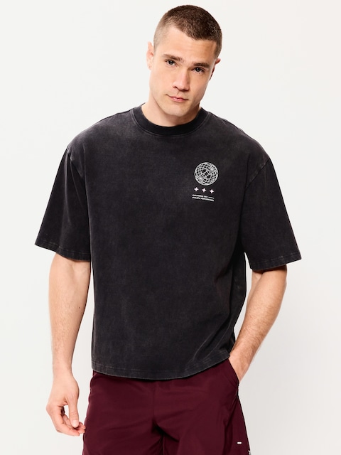 Lived-In Pro Short-Sleeve Graphic T-Shirt