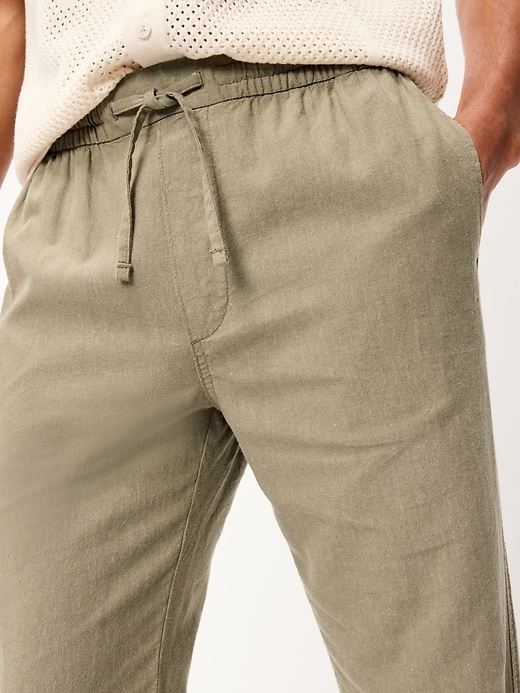 Image number 4 showing, 90's Straight-Fit Linen-Blend Pants