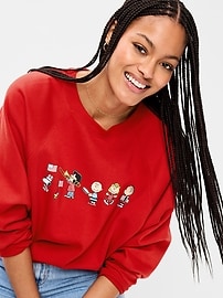 Image number 3 showing, Oversized Raglan Graphic Sweatshirt