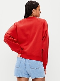 Image number 2 showing, Oversized Raglan Graphic Sweatshirt
