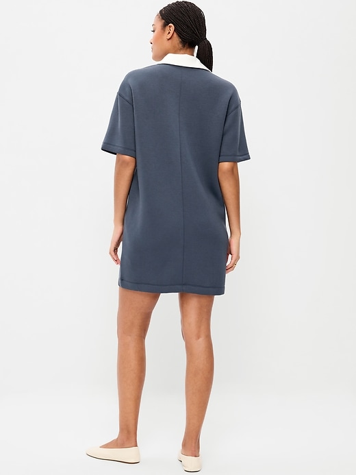 Image number 2 showing, Bounce Fleece Short-Sleeve Polo Dress