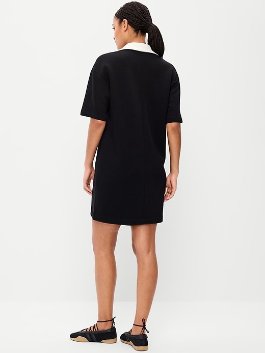Image number 2 showing, Bounce Fleece Short-Sleeve Polo Dress