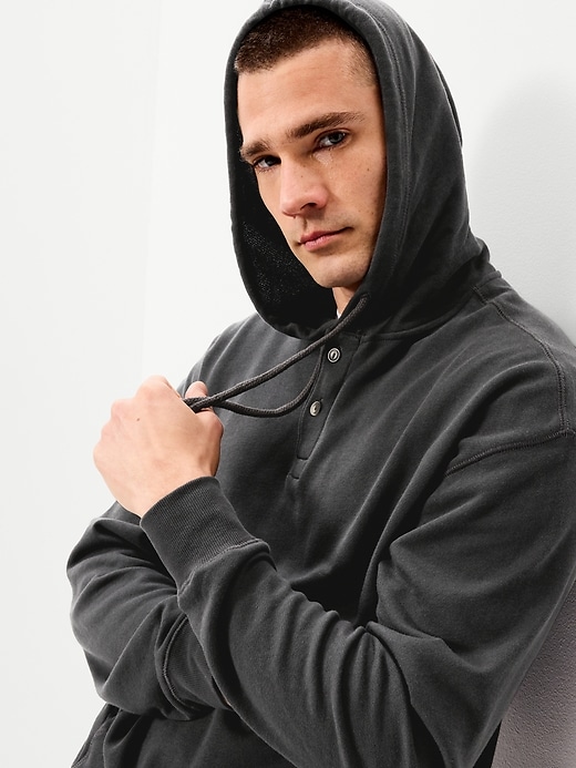 Image number 3 showing, French Terry Pullover Hoodie