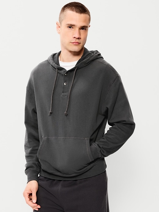 Image number 1 showing, French Terry Pullover Hoodie