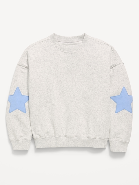 Favorite Fleece Oversized Tunic Sweatshirt for Girls