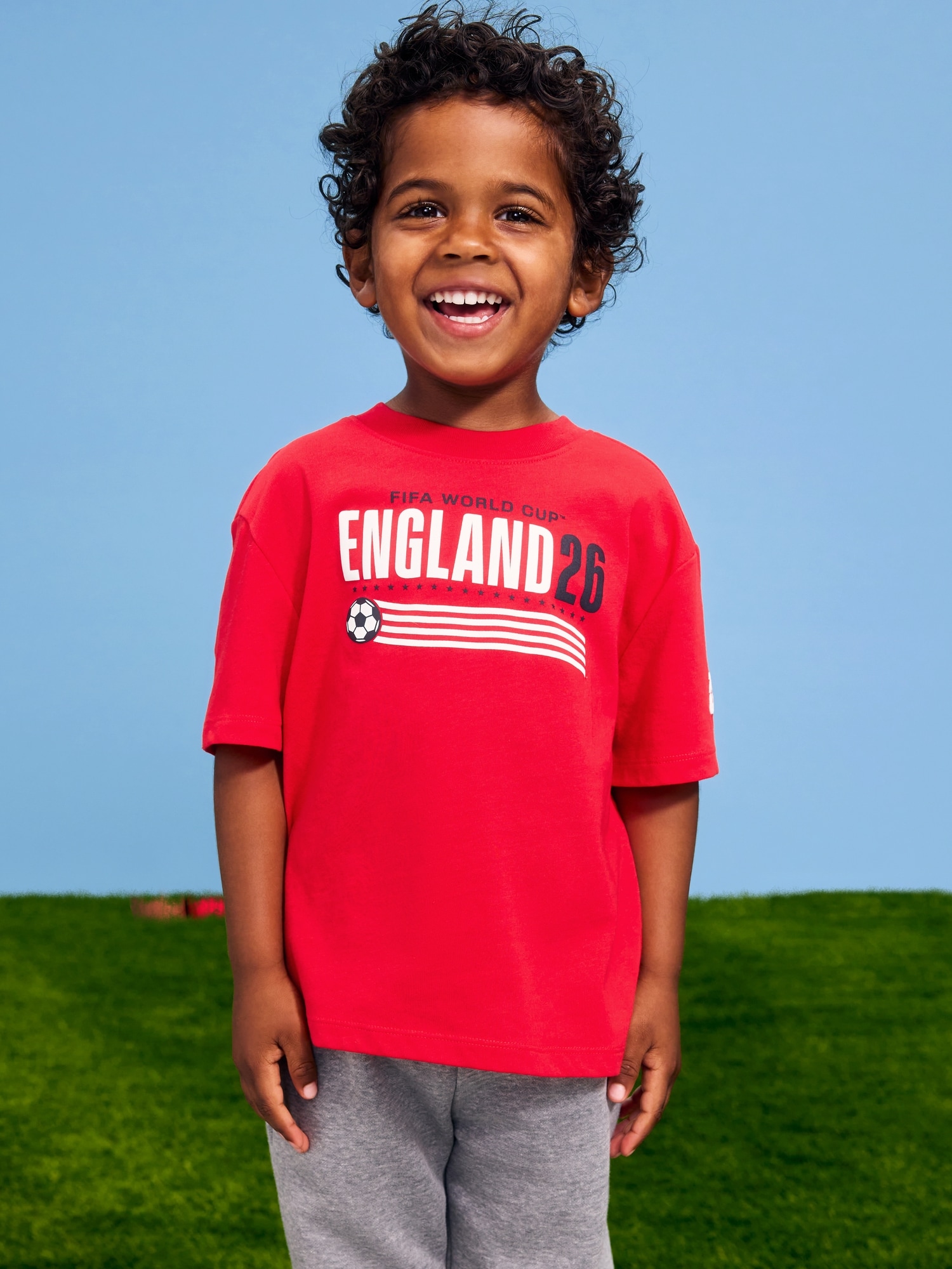 FIFA World Cup 26™ England Oversized Unisex Graphic T-Shirt for Toddler
