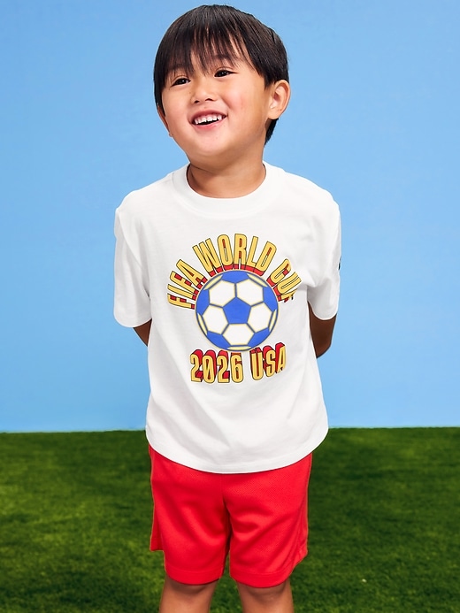 Image number 1 showing, FIFA World Cup 26™ FIFA Unisex Oversized Graphic T-Shirt for Toddler