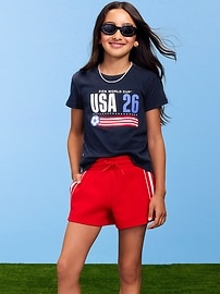 Image number 1 showing, FIFA World Cup 26™ USA Graphic T-Shirt for Girls