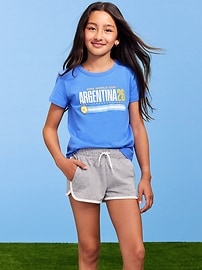 Image number 1 showing, FIFA World Cup 26™ Argentina Graphic T-Shirt for Girls