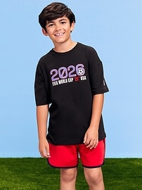 Image number 1 showing, FIFA World Cup 26™ FIFA Oversized Graphic T-Shirt for Kids