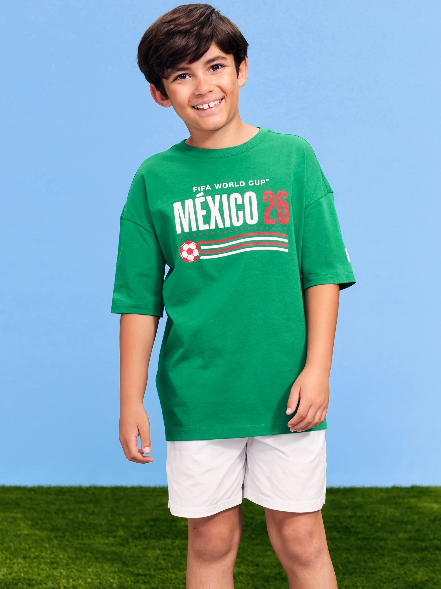 FIFA World Cup 26™ Mexico Oversized Graphic T-Shirt for Boys